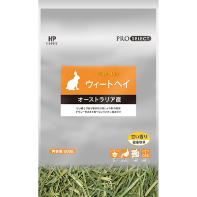 ハイペットプロセレクトウィートヘイ６００ｇ