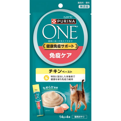ＯＮＥキャットおやつ　健康免疫サポート　チキンペースト　５６ｇ