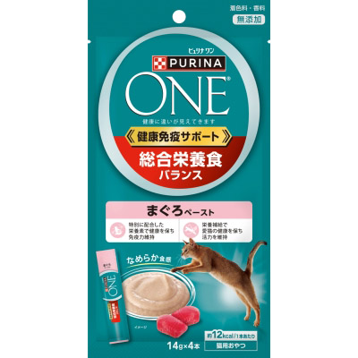 ＯＮＥキャットおやつ　健康免疫サポート　総合栄養食　まぐろペー　５６ｇ