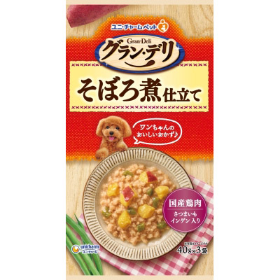 グラン・デリパウチそぼろ煮仕立て　４０ｇ×３