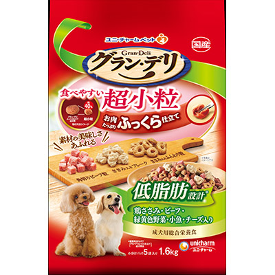 グラン・デリふっくら仕立て低脂肪食べやすい超小粒　１．６ｋｇ