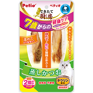 ペティオ　できたて厨房　蒸しかつお７歳　２本