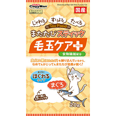 ドギーマン　マタタビスティック毛玉ケア＋まぐろ　２０ｇ