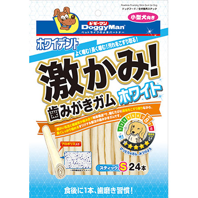 ホワイデント　激かみガム　ホワイトスティックＳ　２４本