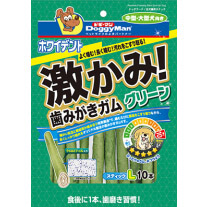 ハヤシ　ホワイデント激かみガムグリーンスティックＬ　１０本