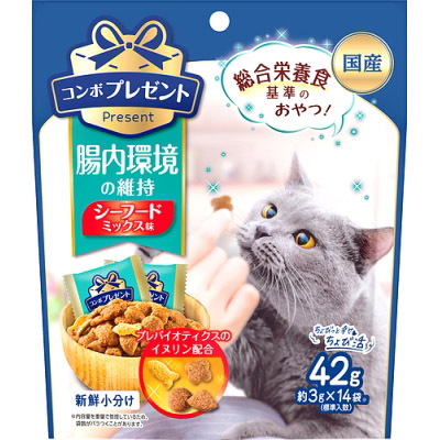 コンボ　プレゼント　キャット　おやつ　腸内環境の維持　４２ｇ