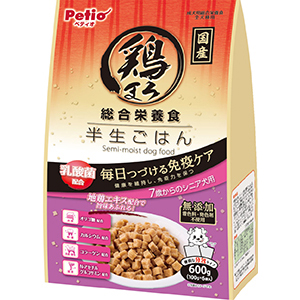 鶏まろ半生ごはんシニア用総合栄養食　６００ｇ