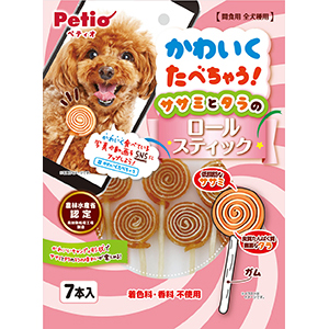 かわいくたべちゃう！　ササミタラロール　７本