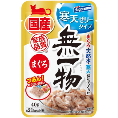 はごろもフーズ無一物パウチ寒天ゼリーまぐろ　４０ｇ