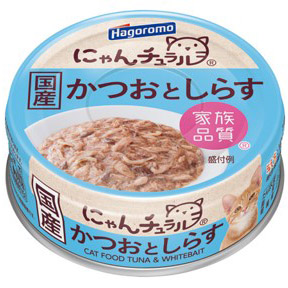 はごろもフーズにゃんチュラルかつおしらす　７０ｇ