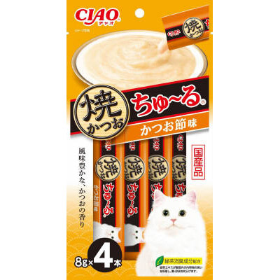 ＣＩＡＯ焼かつおちゅ－る　かつお節　４本