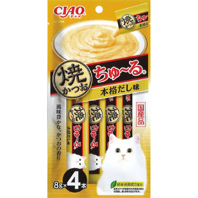 ＣＩＡＯ焼かつおちゅ－る　本格だし　４本