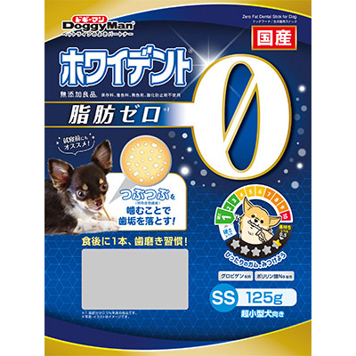 ドギーマンハヤシ　ホワイデント脂肪ゼロＳＳ　１２５ｇ