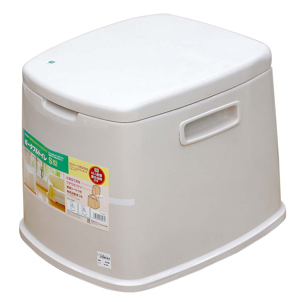 ポータブルトイレS型 ベージュ | ジョイフル本田 取り寄せ＆店舗受取