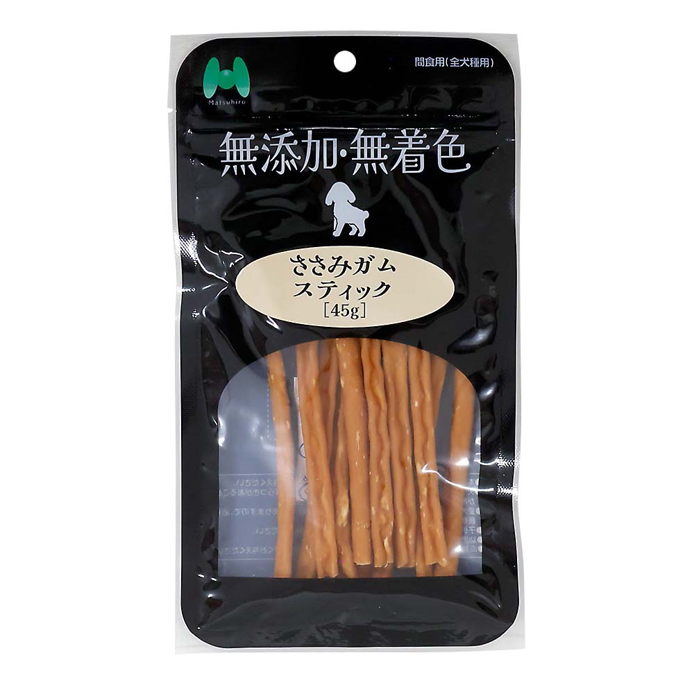 マツヒロ 無添加 さささみガムスティック 45g | ジョイフル本田