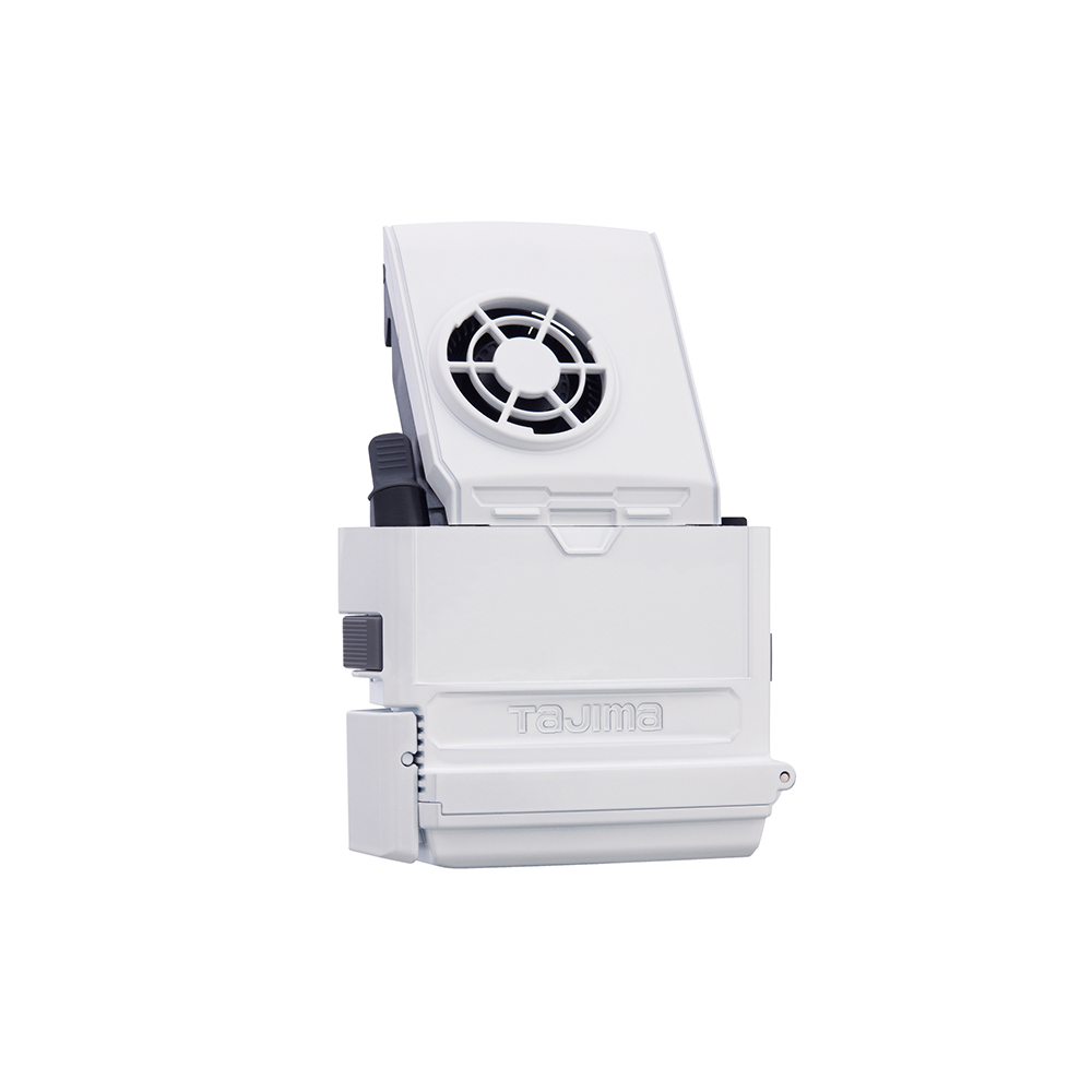 セフメット　バッテリーボックス３７３０用ファン付ホワイト　ＨＡ３０ＢＦＷ　ＨＡ３０ＢＦＷ