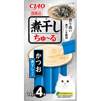 ＣＩＡＯちゅ－る　煮干し　かつお　１４ｇ×４