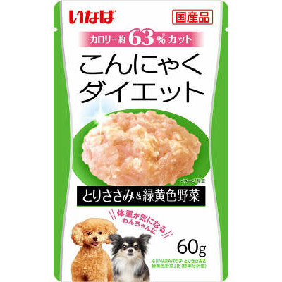 いなば　こんにゃくダイエット緑黄野菜　６０ｇ