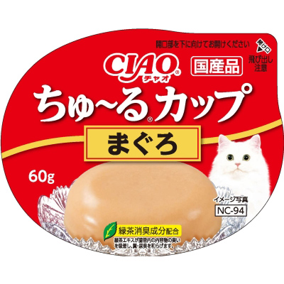 ＣＩＡＯちゅーるカップまぐろ　６０ｇ