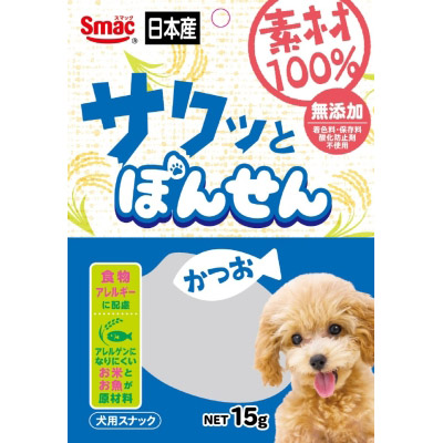 スマック　素材１００％ぽんせんかつお　１５ｇ