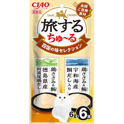 ＣＩＡＯ旅するちゅ－る贅沢ごちそうセレクション　６ｇ×６