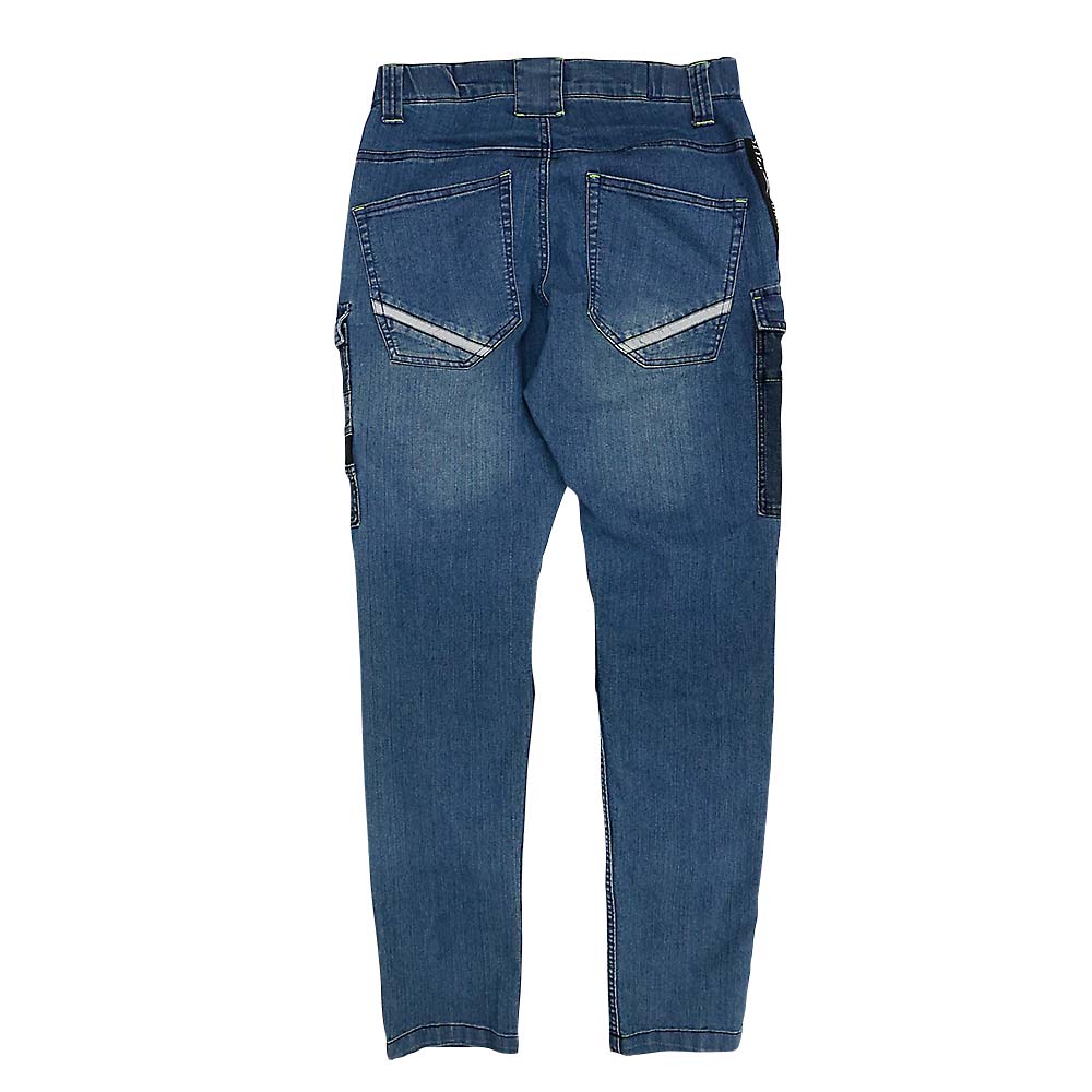 DS25B002EX DSクールデニムロゴラインパンツ インディゴ