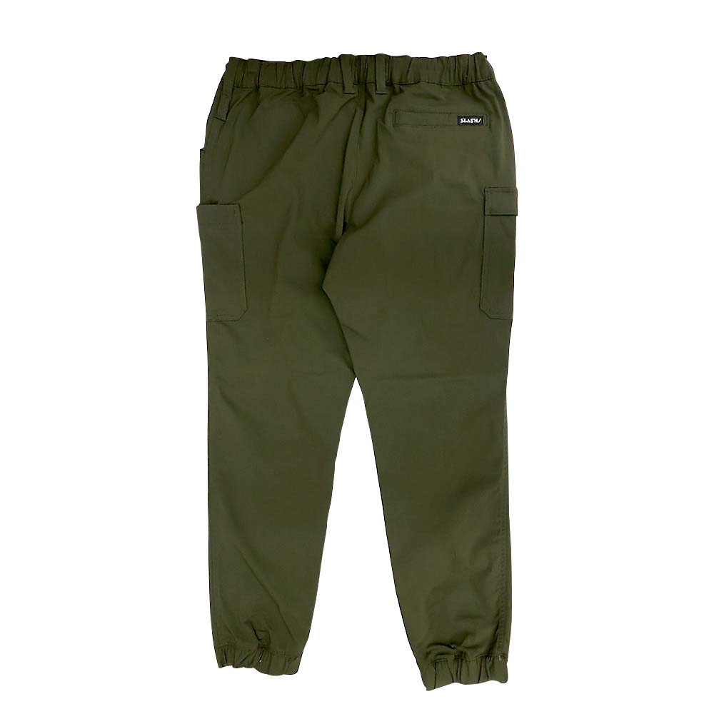 ストレッチイージーパンツダークオリーブL | ジョイフル本田 取り寄せ