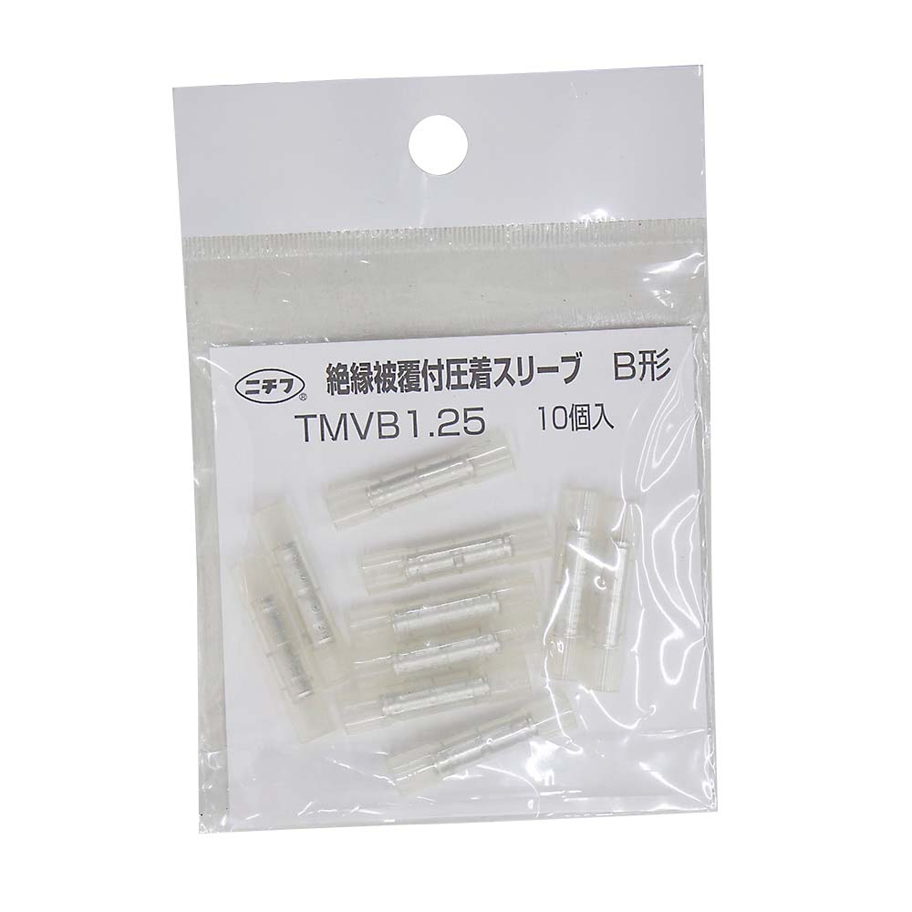 絶縁被覆付圧着スリーブ（P形）100入 TMV P－2 CLR 100