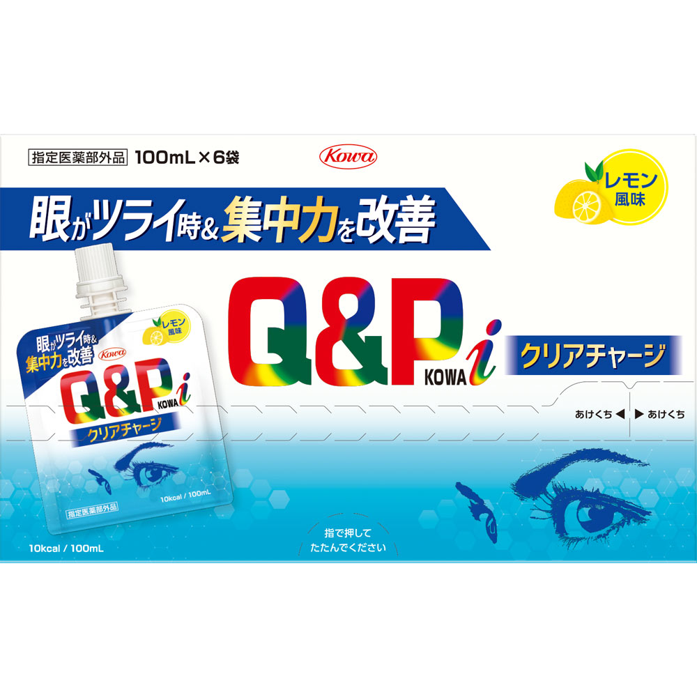 キューピーコーワｉクリアチャージ　１００ml×６袋　１００ml