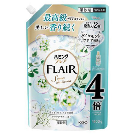 レノアハピネス夢ふわタッチホワイトブーケ＆リネンの香り詰替用超特大