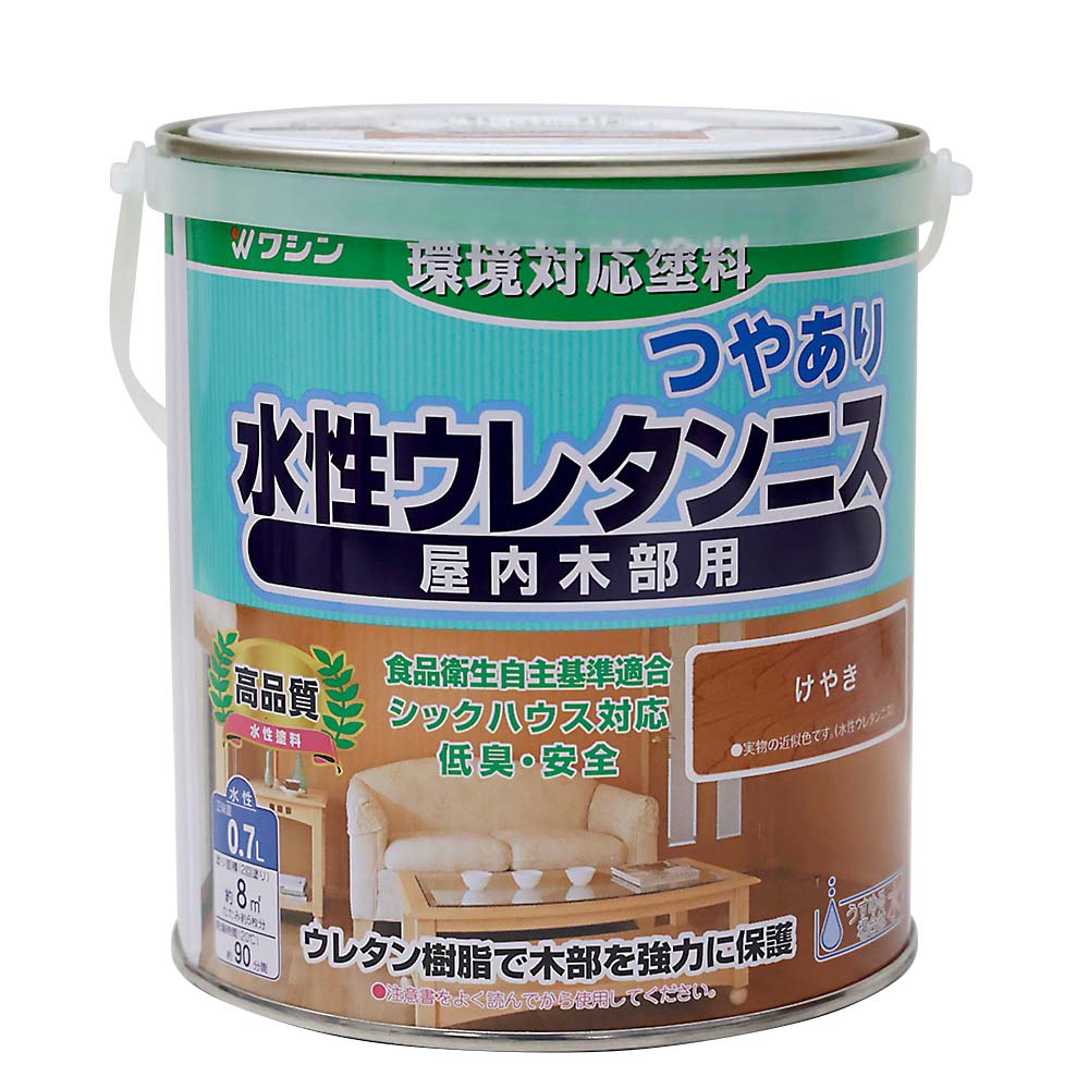 和信 水性ウレタンニス ブラック 0．7L | ジョイフル本田 取り寄せ