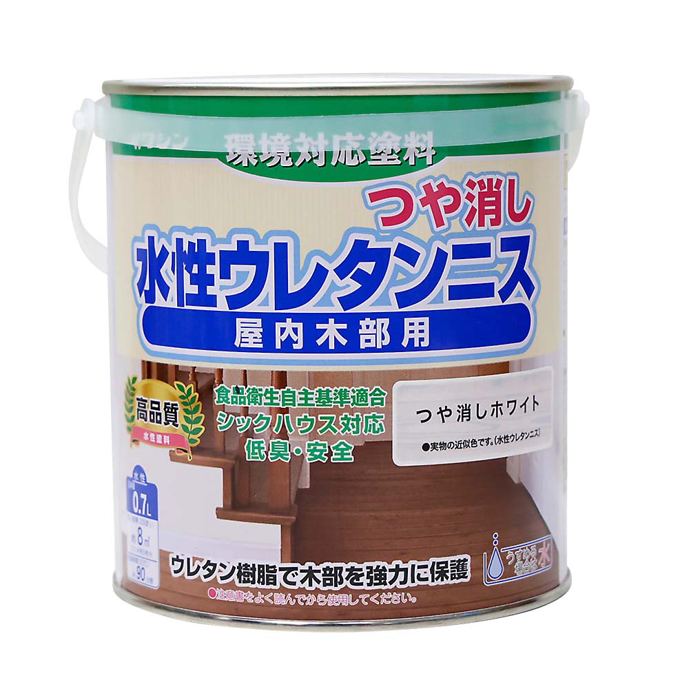 和信 水性ウレタンニス ツヤケシ クリヤー 0．7L | ジョイフル本田