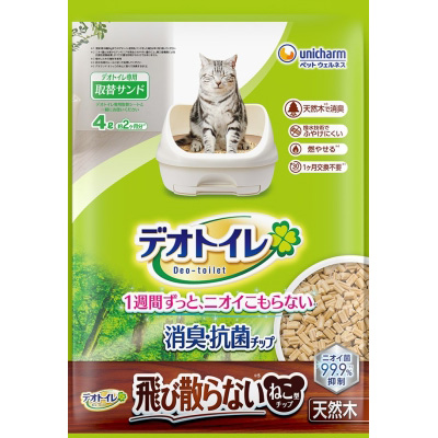 デオトイレ複数ねこ用消臭・抗菌シート 16枚 | ジョイフル本田