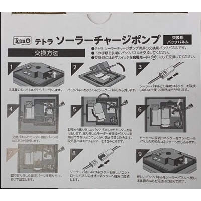 テトラ ソーラーチャージポンプ 交換用バックパネル 1個 | ジョイフル