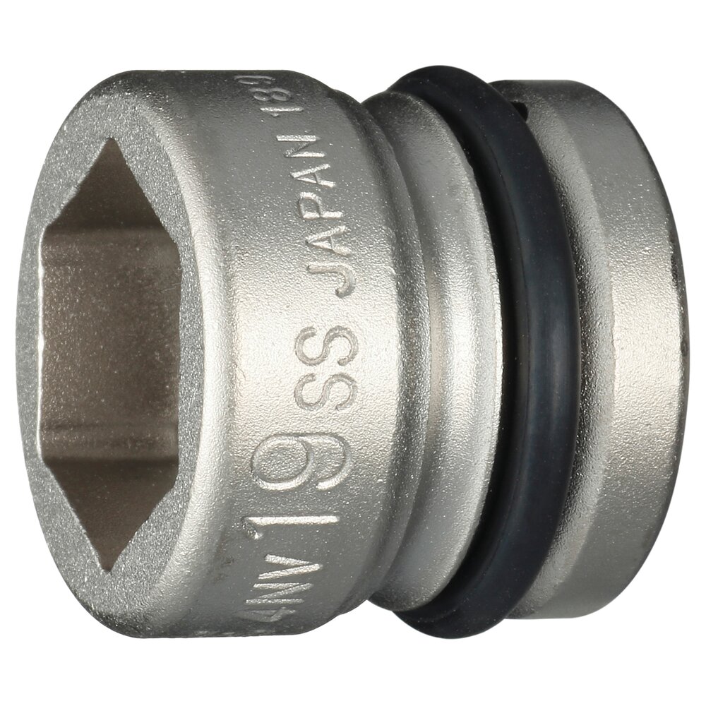 TONE インパクト用ショートソケット19mm　4NV-19SS