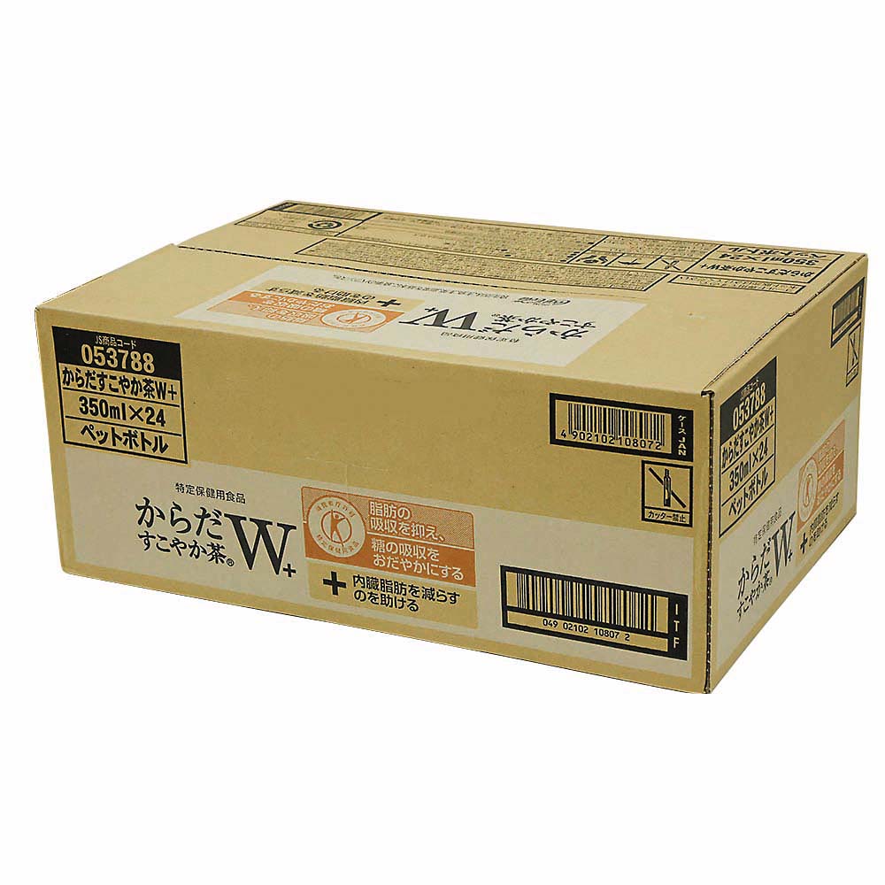 コカ・コーラ　からだすこやか茶Ｗ　３５０ｍｌ（ケース販売）