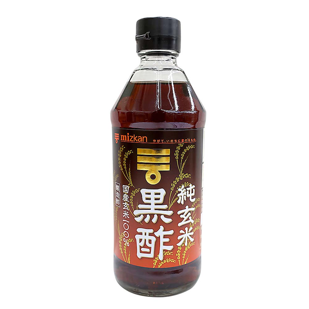 ミツカン　純玄米黒酢　瓶　５００ml