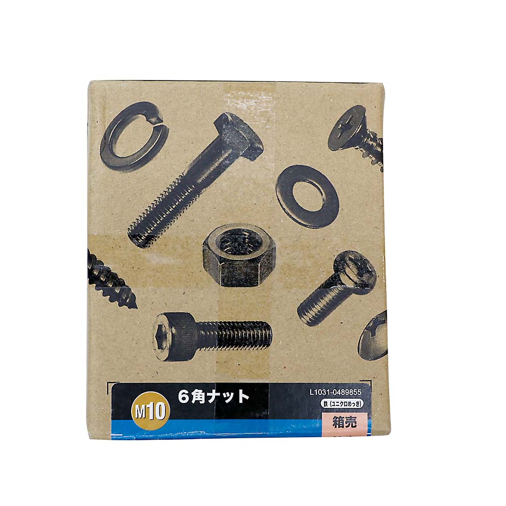 S-1箱売 6カクナット ZU(110コ入)　M10