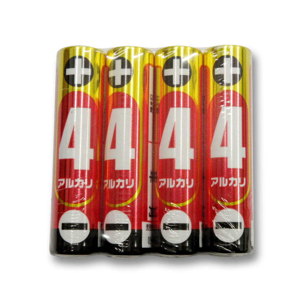 単4形アルカリ乾電池 4個入　LR03(4S)JH
