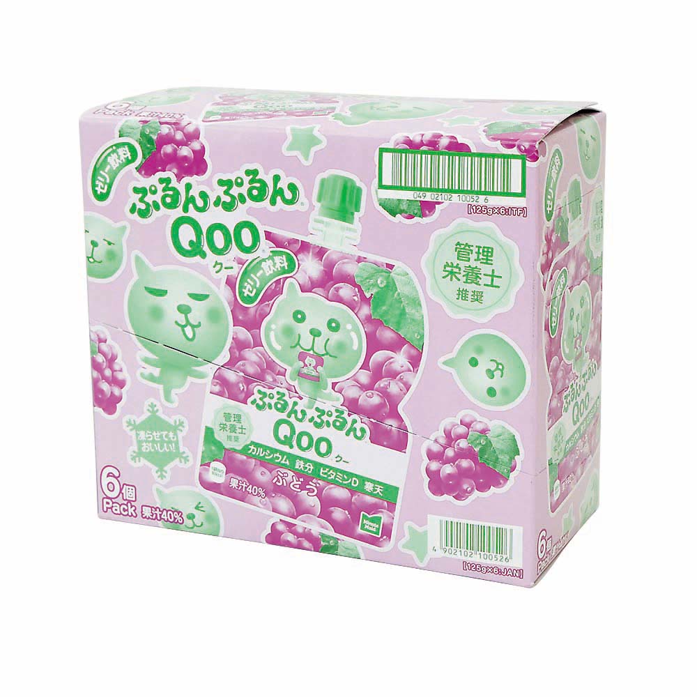 ぷるんぷるんクー ぶどう　125gx6