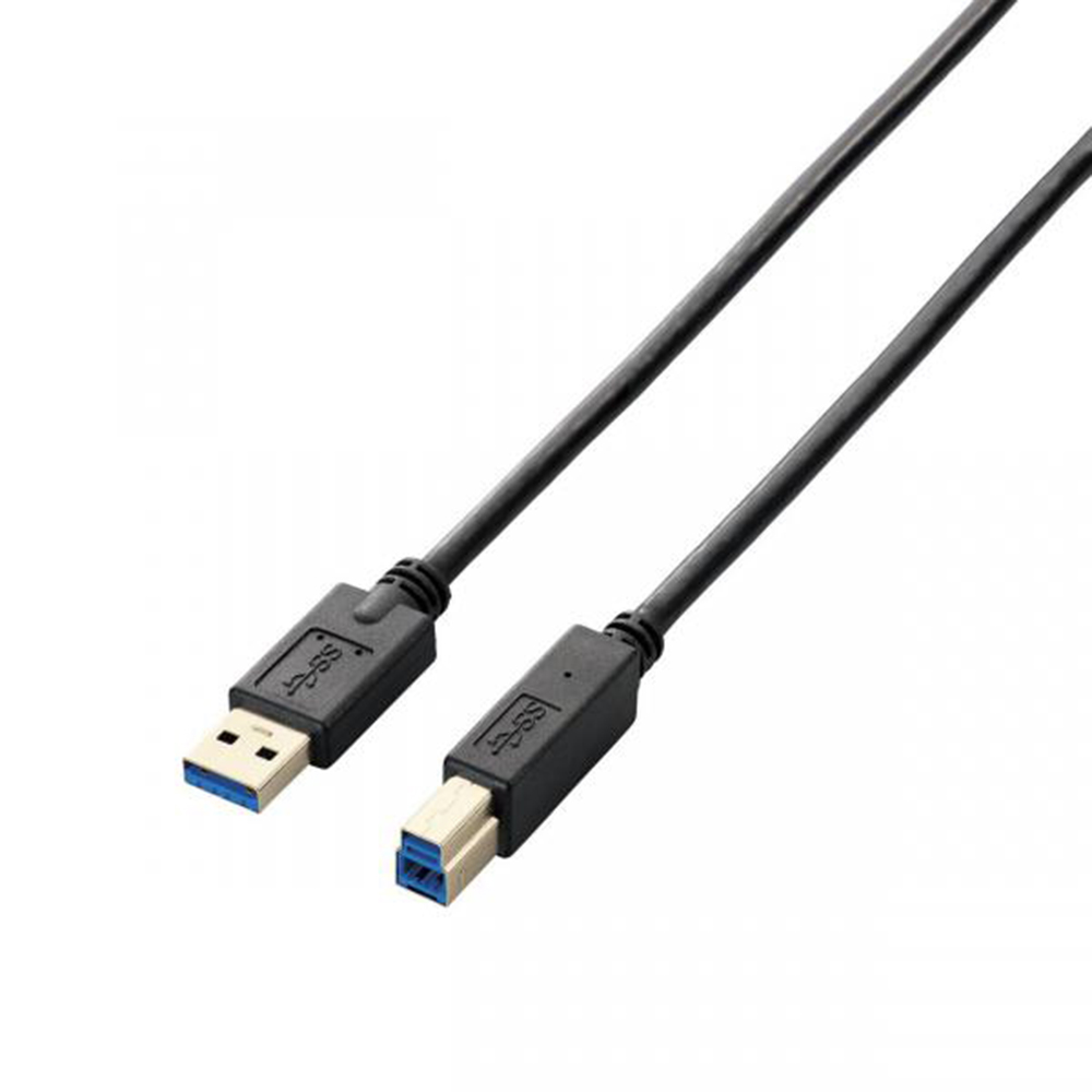 エレコム USB3.0ケーブルABタイプ 1m　USB3-AB10BK