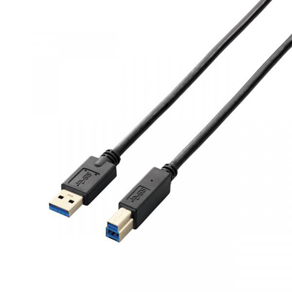 エレコム USB3.0ケーブルABタイプ 2m　USB3-AB20BK