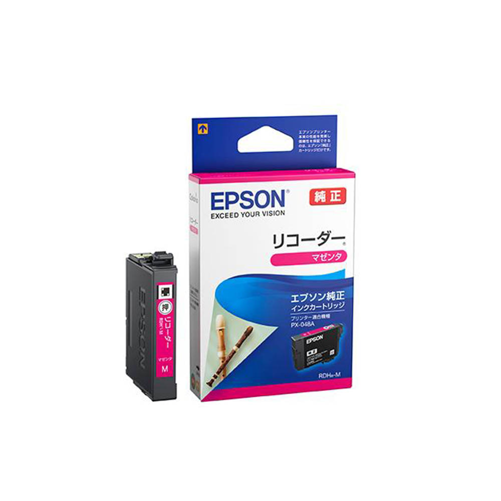 EPSON インクカートリッジ リコーダー マゼンタ　RDH-M