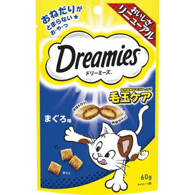 ＤＲＥ９　ドリーミーズ　毛玉ケア　まぐろ味　６０ｇ　６０ｇ