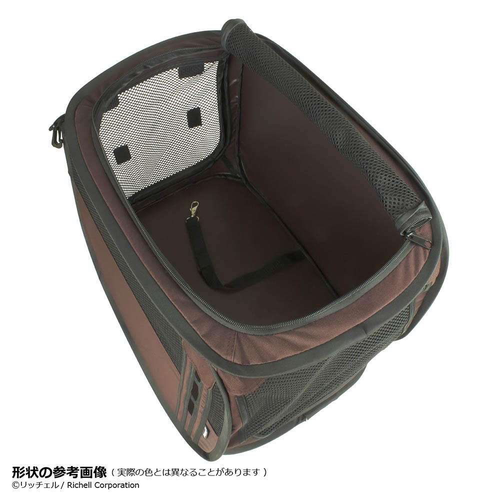 たためるドライブペットケージ M　ブラウン