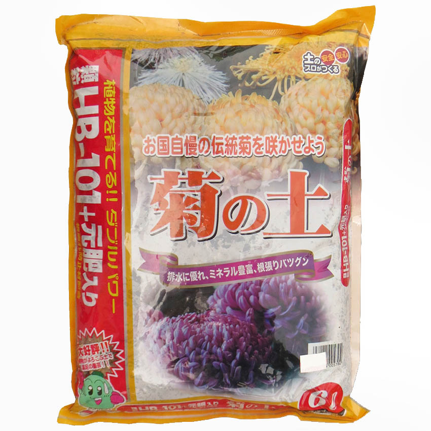 菊の土 6L　HB101配合