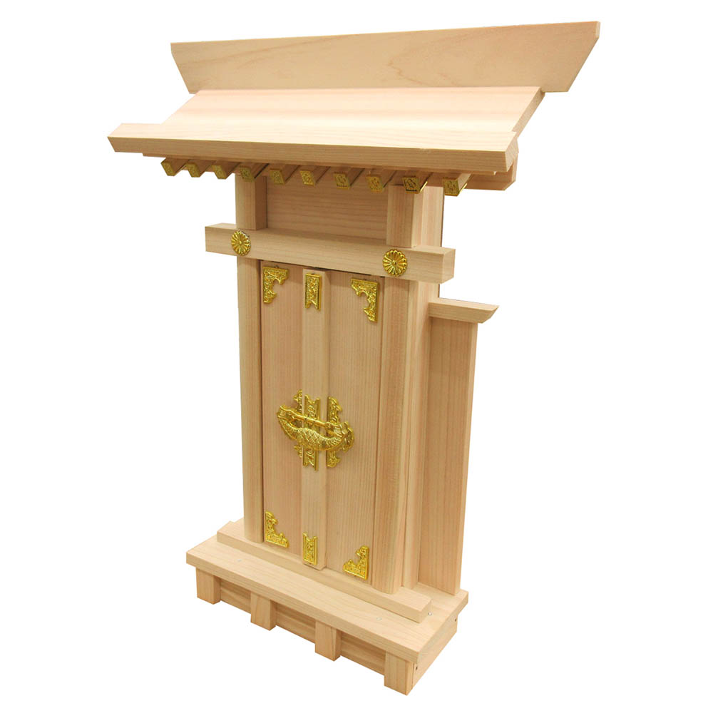 国産桧　大神明袖付き　一社　ＮＡ　２６ｘ７．５ｘ３５ｃｍ