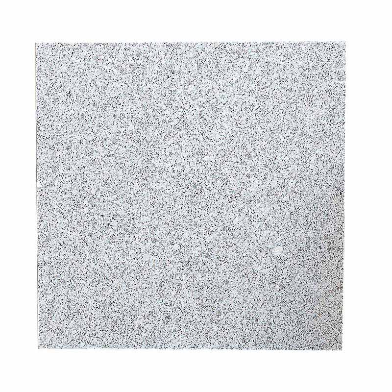 御影石承浦白ジェットバーナー　４００ｘ４００ｘ１３ｍｍ