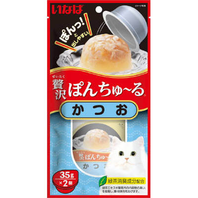 贅沢ぽんちゅ～る　かつお　１袋