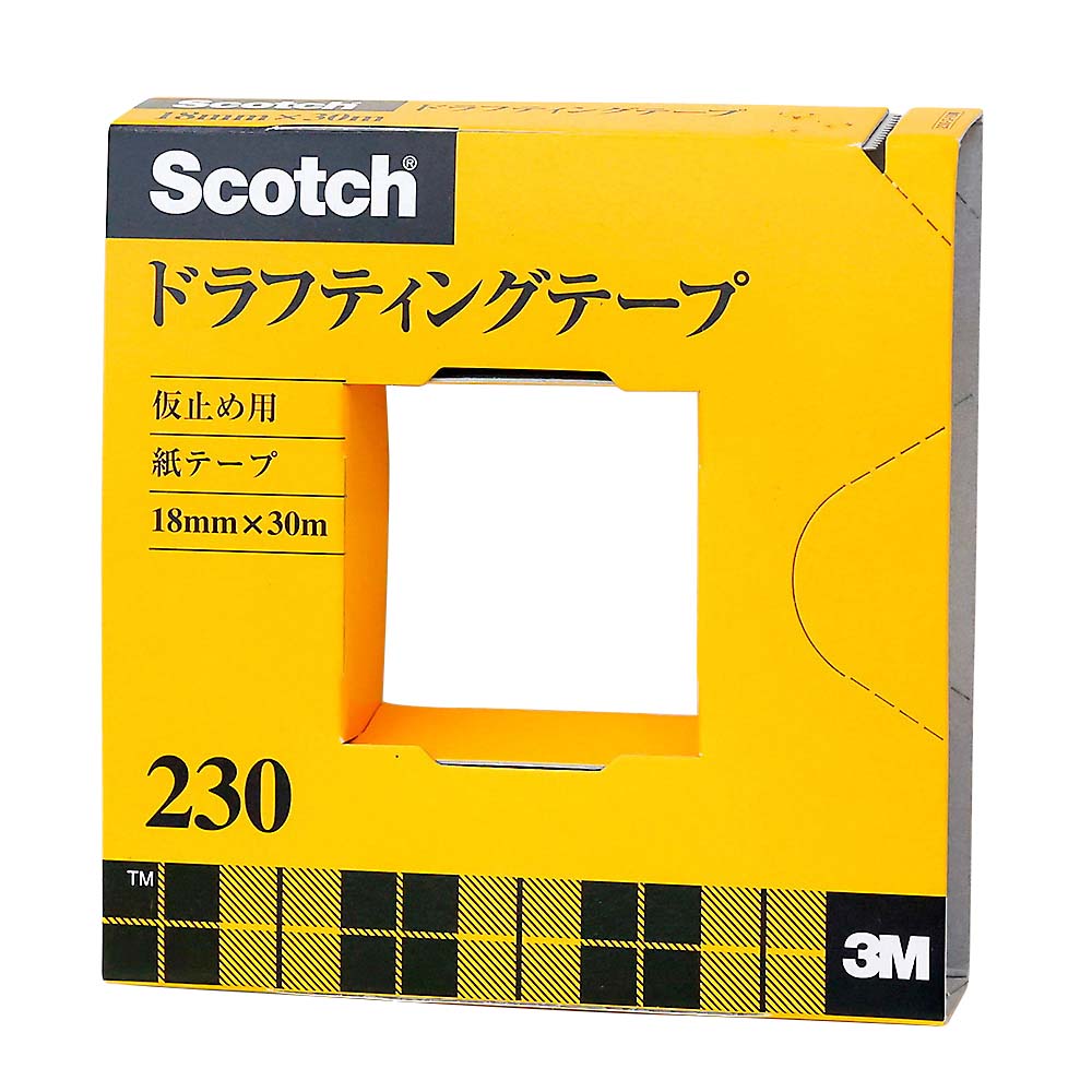 スコッチ ドラフティングテープ　230-3-18